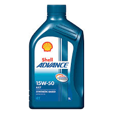SHELL ADVANCE 4T AX7 15W/50
